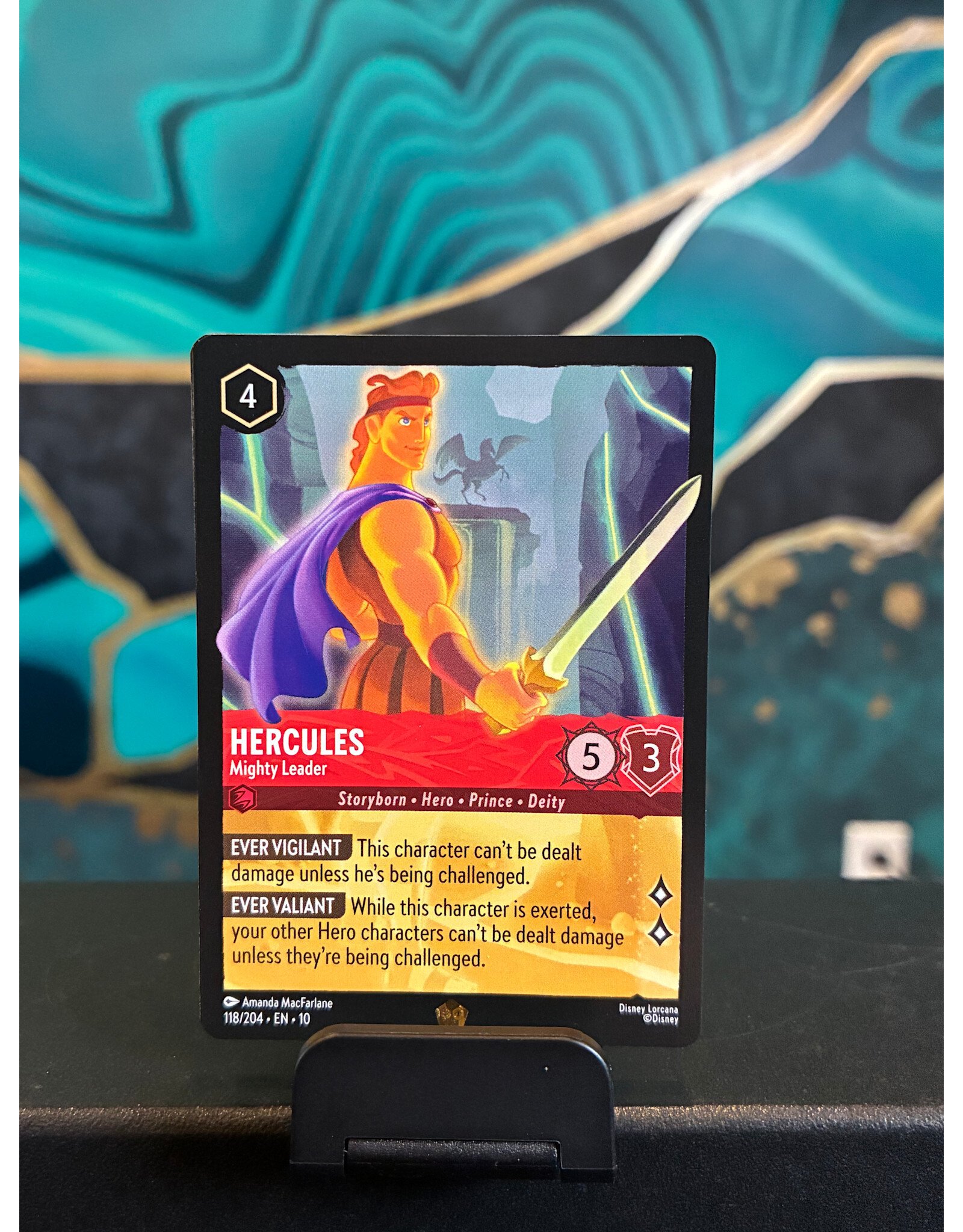 Hercules - Mighty Leader  118/204 (WIW)