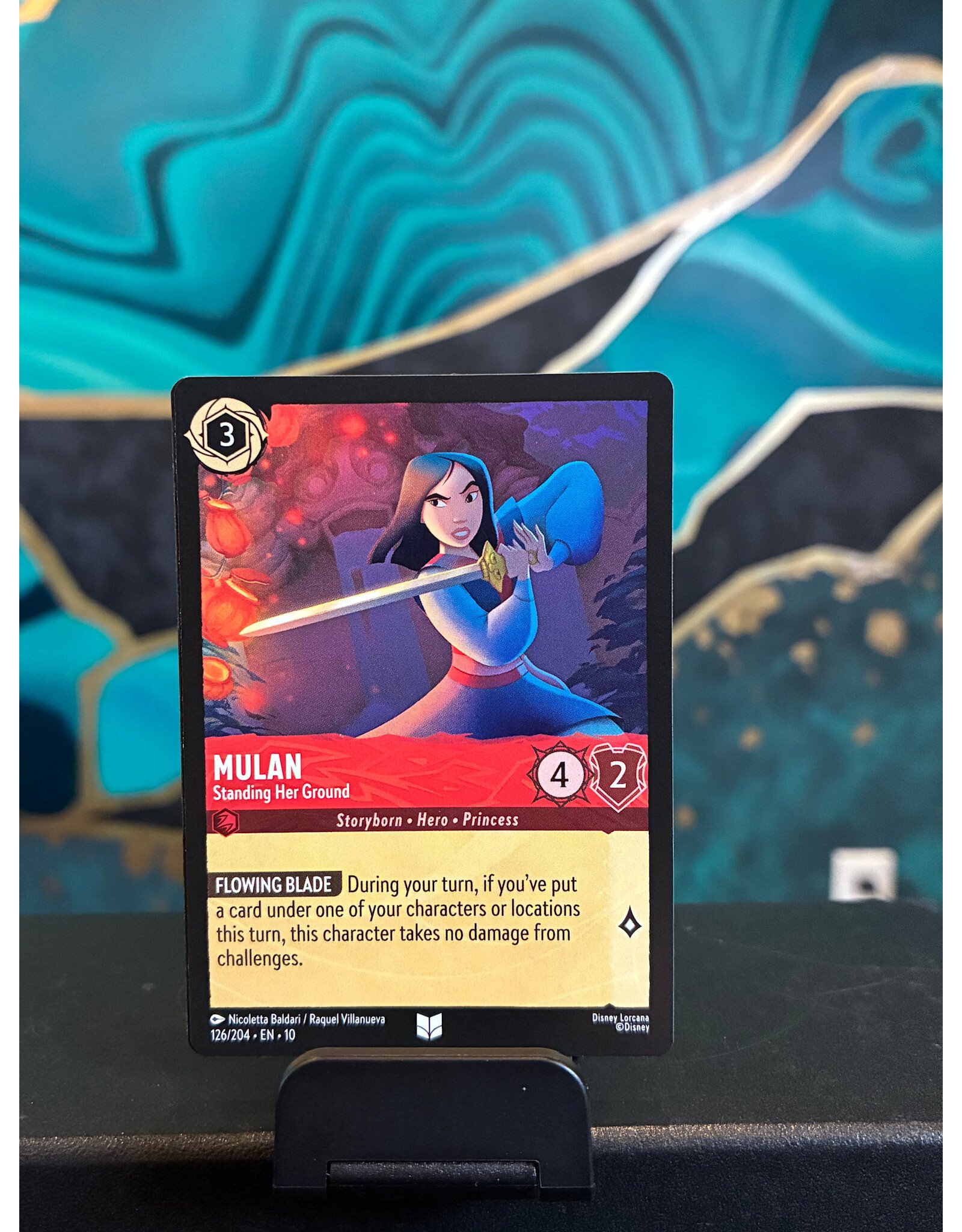 Mulan - Standing Her Ground  126/204 (WIW)