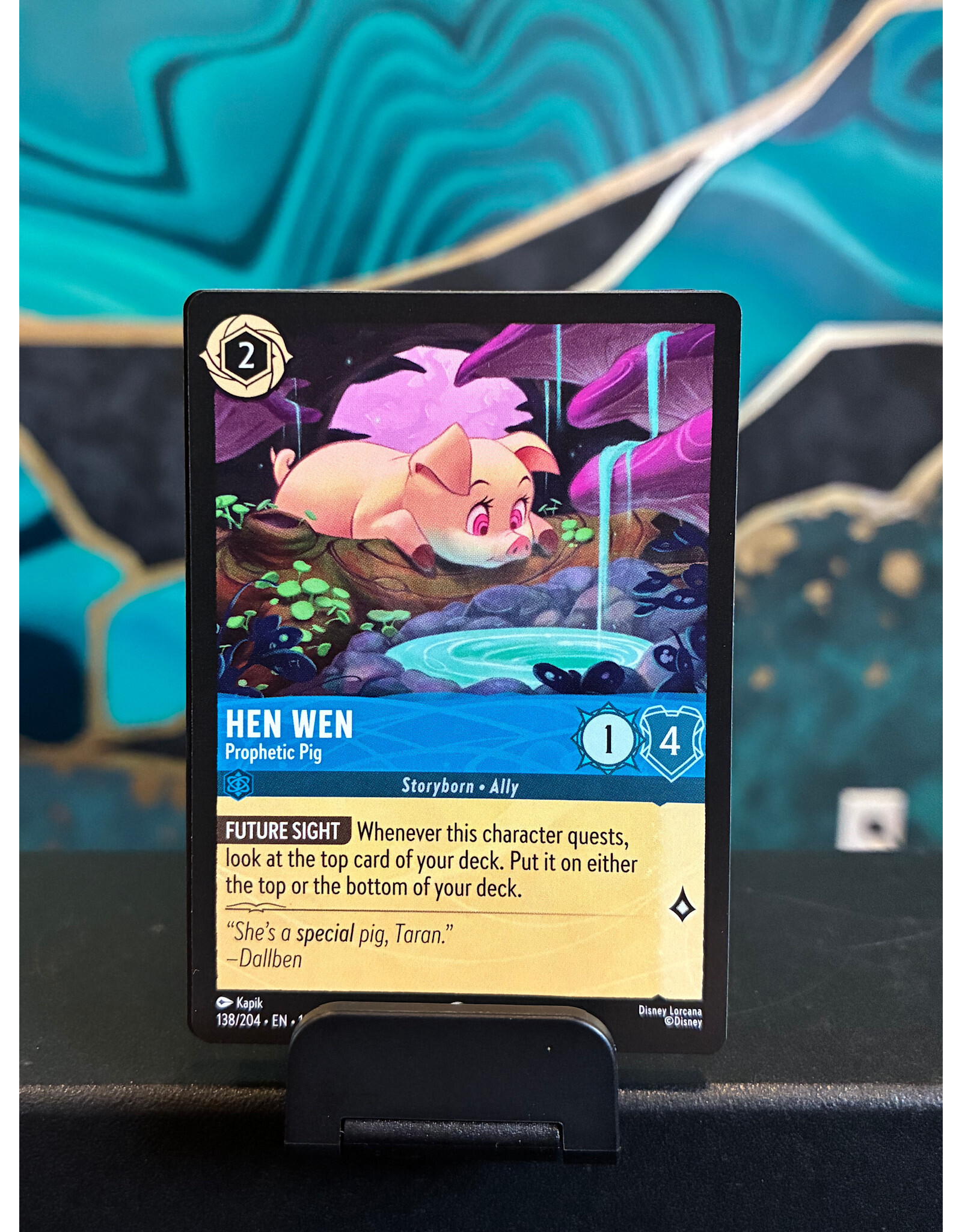 Hen Wen - Prophetic Pig  138/204 (WIW)