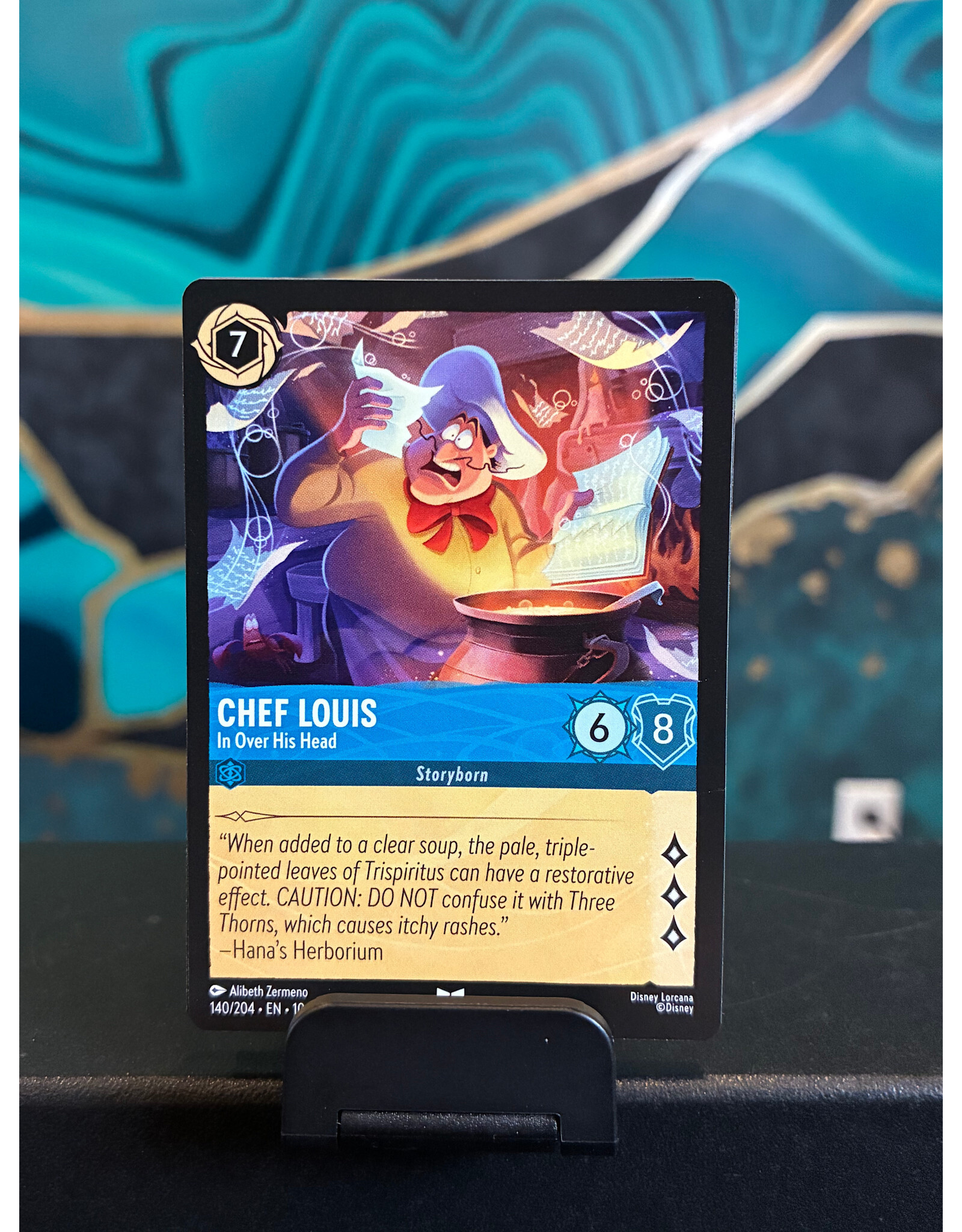 Chef Louis - In Over His Head  140/204 (WIW)