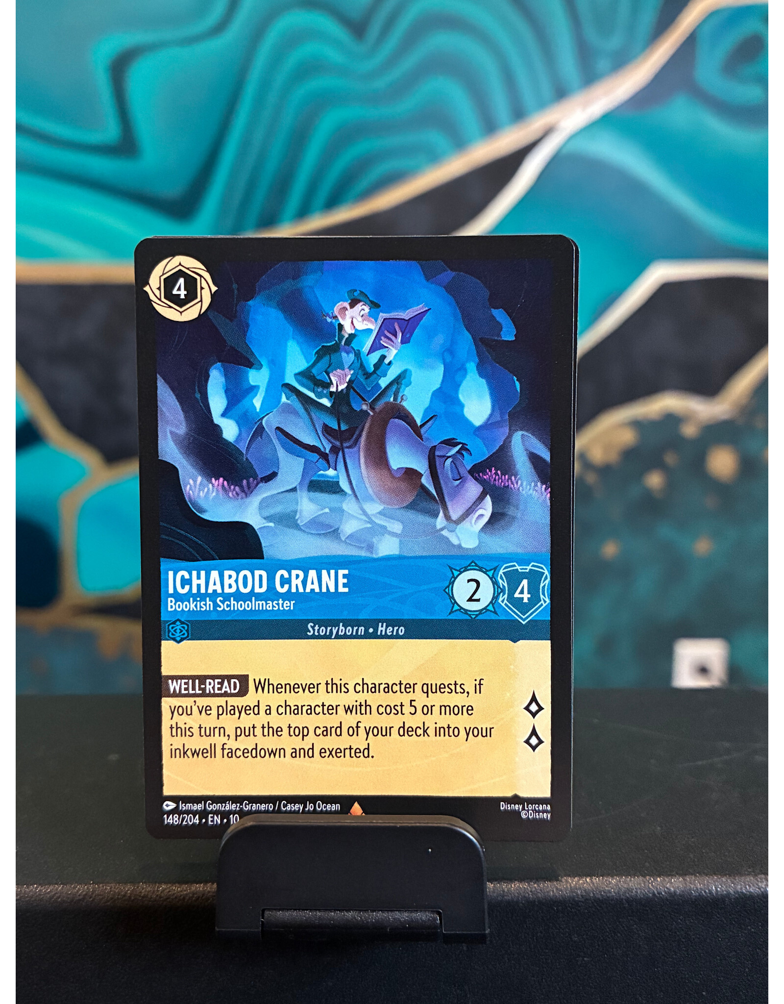 Ichabod Crane - Bookish Schoolmaster  148/204 (WIW)