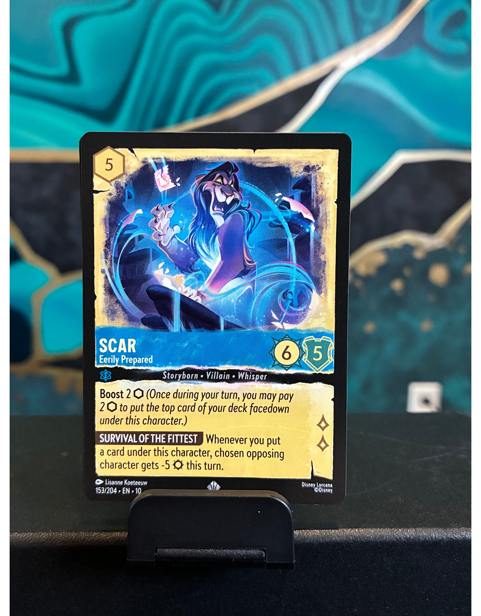 Scar - Eerily Prepared  153/204 (WIW)