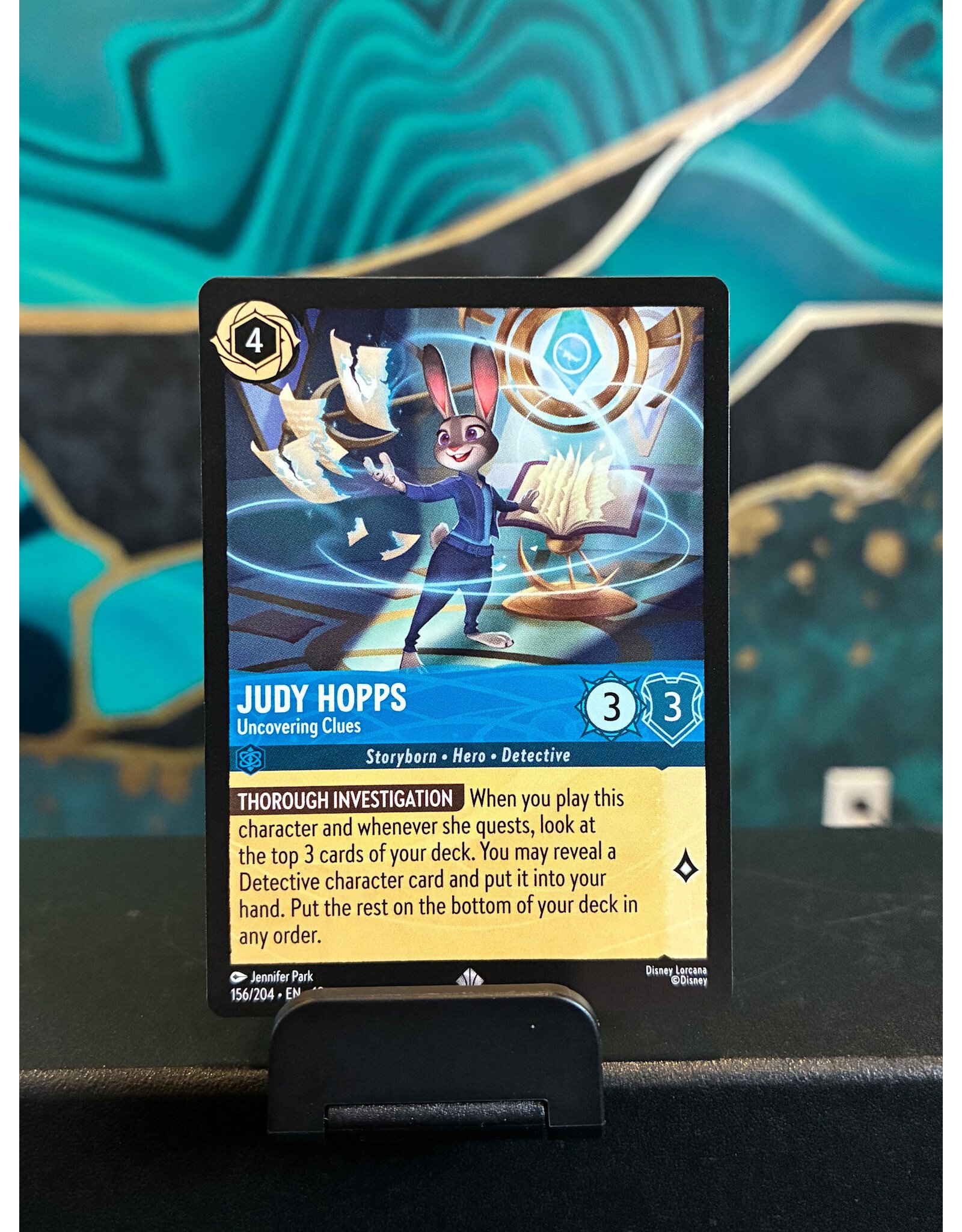 Judy Hopps - Uncovering Clues  156/204 (WIW)