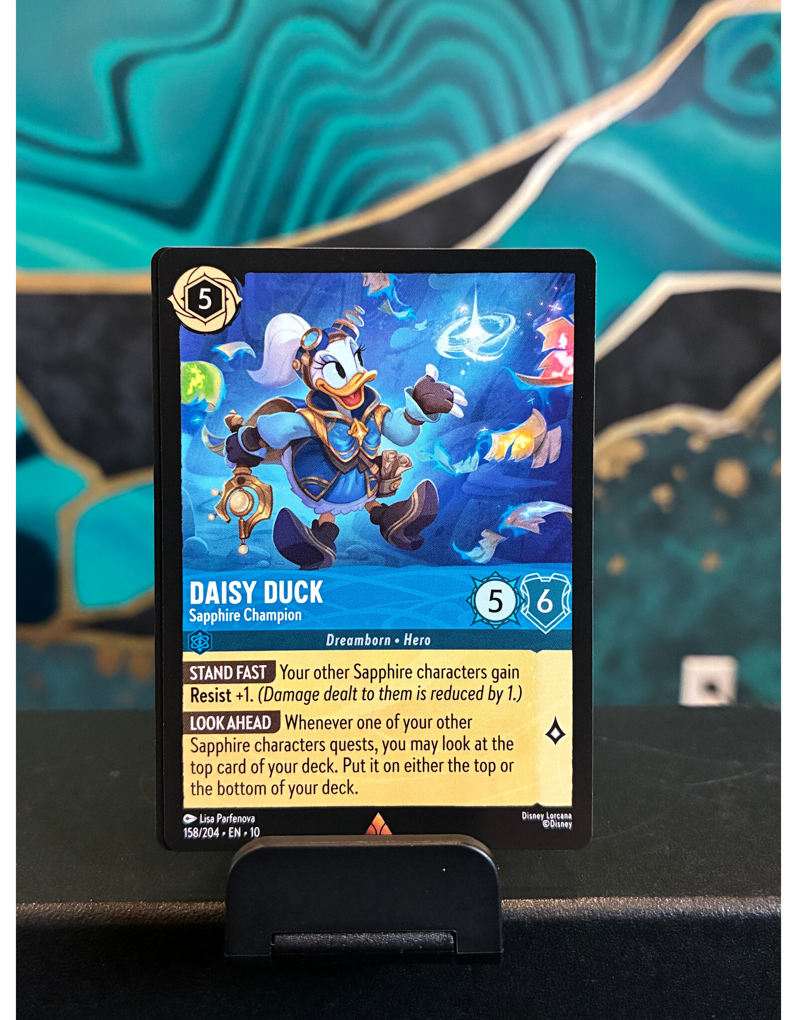 Daisy Duck - Sapphire Champion  158/204 (WIW)