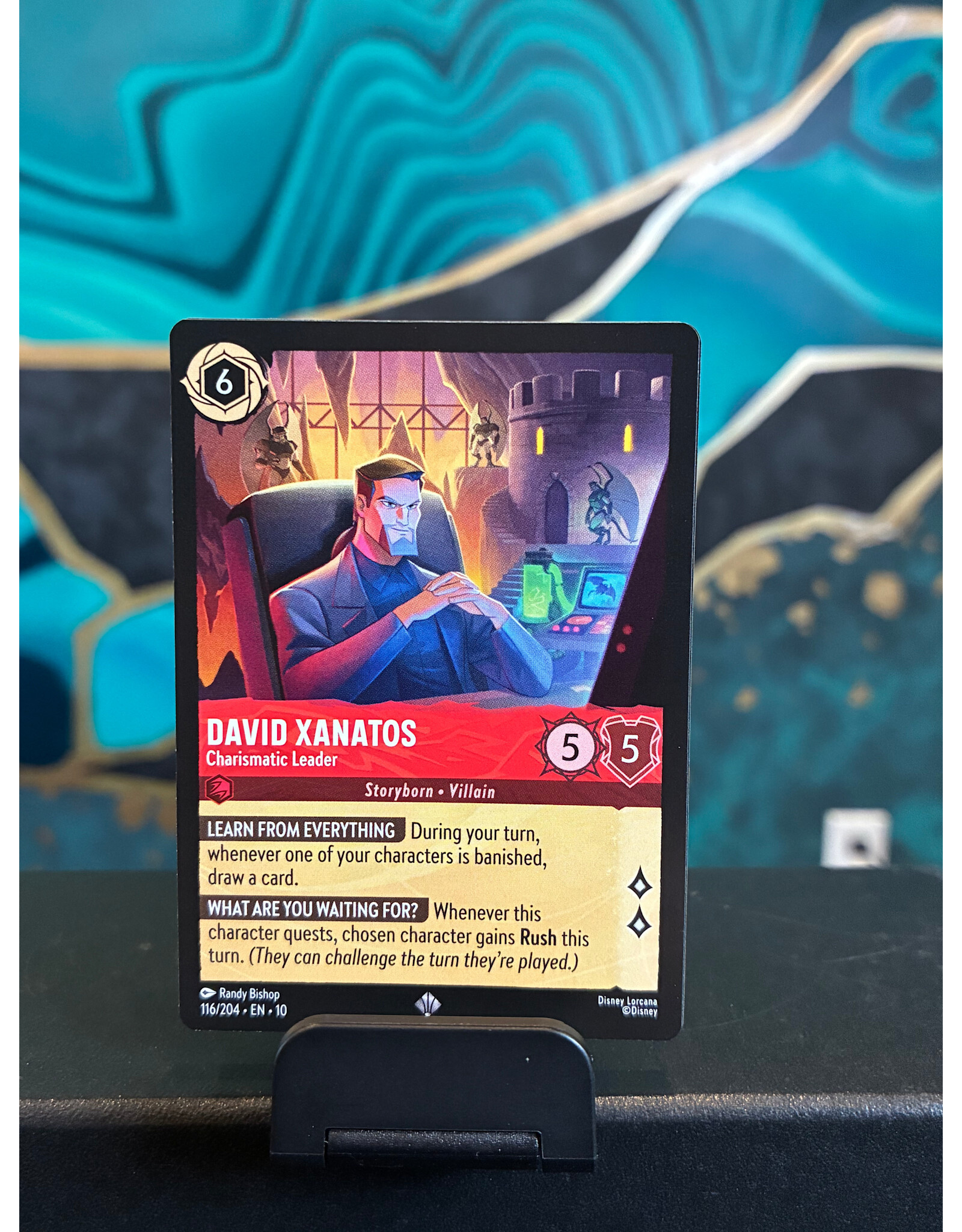 David Xanatos - Charismatic Leader  116/204 (WIW)