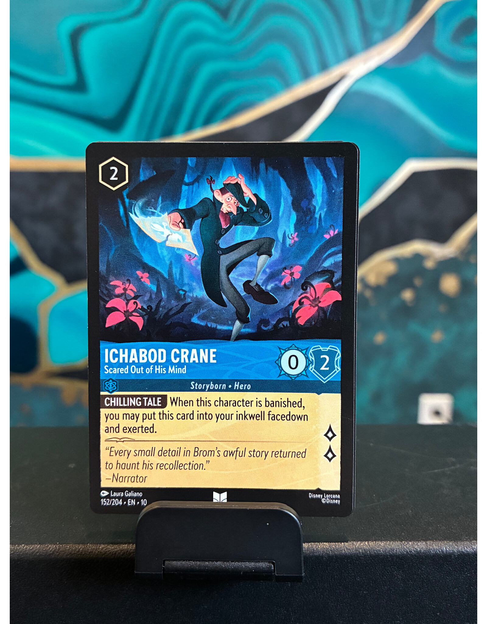 Ichabod Crane - Scared Out of His Mind  152/204 (WIW)