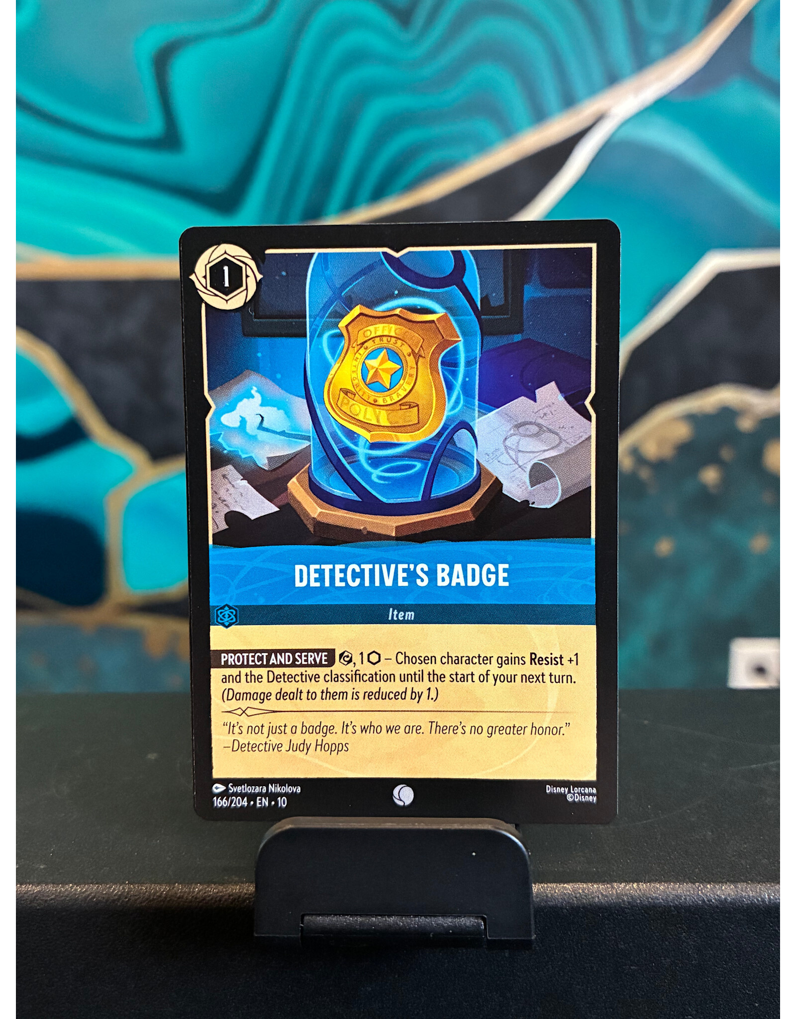 Detective's Badge  166/204 (WIW)