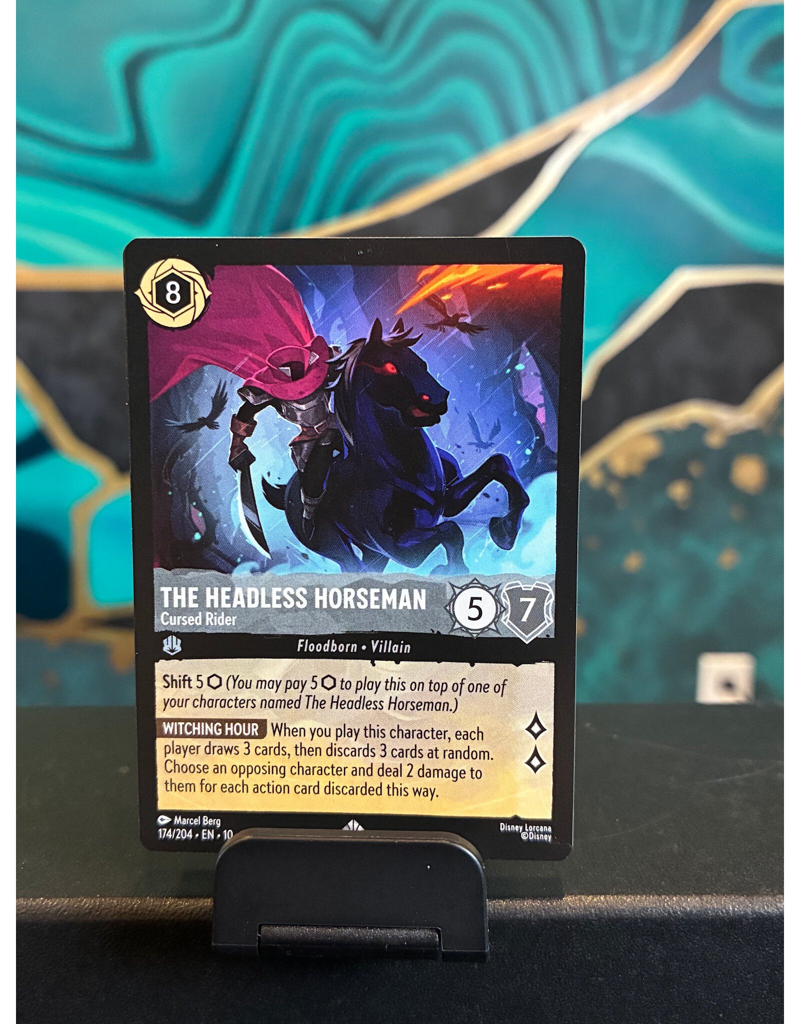The Headless Horseman - Cursed Rider  174/204 (WIW)