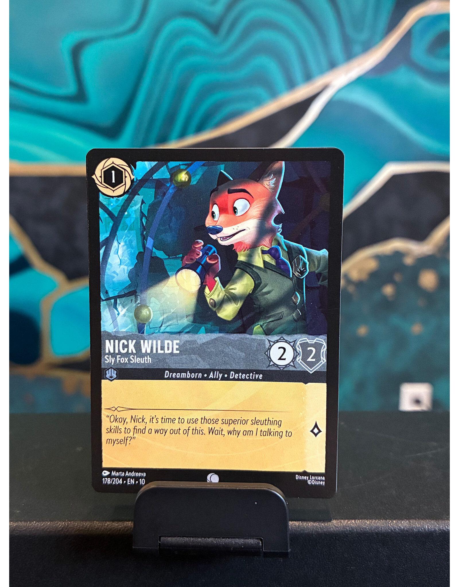 Nick Wilde - Sly Fox Sleuth  178/204 (WIW)