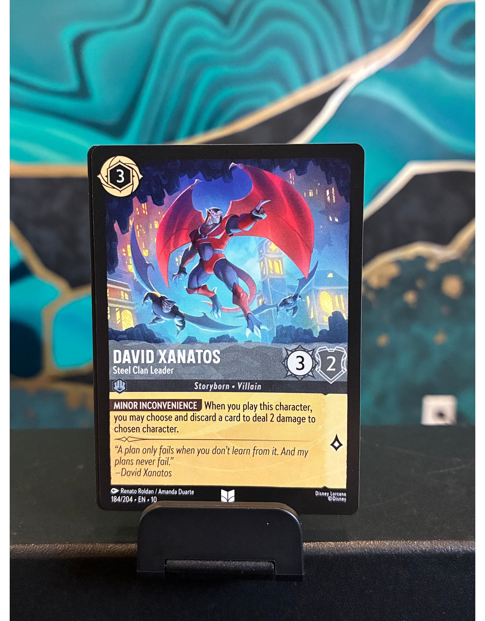 David Xanatos - Steel Clan Leader  184/204 (WIW)