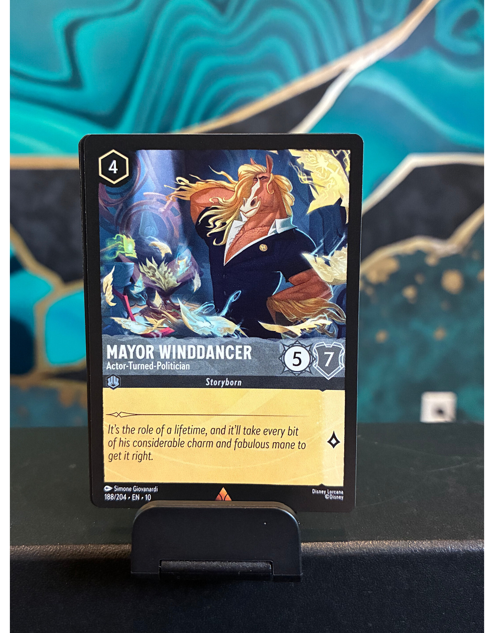 Mayor Winddancer - Actor‐Turned-Politician  188/204 (WIW)