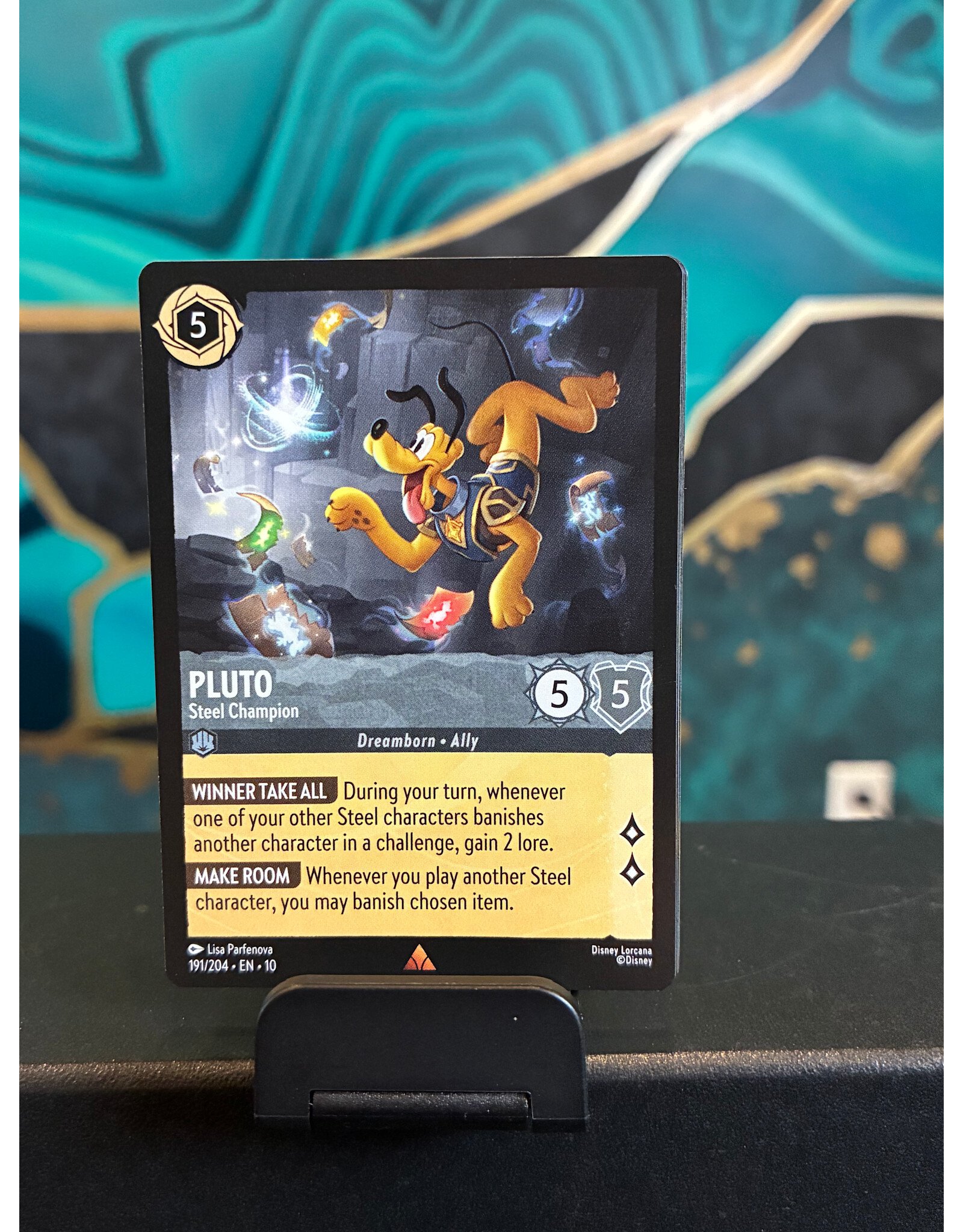 Pluto - Steel Champion  191/204 (WIW)