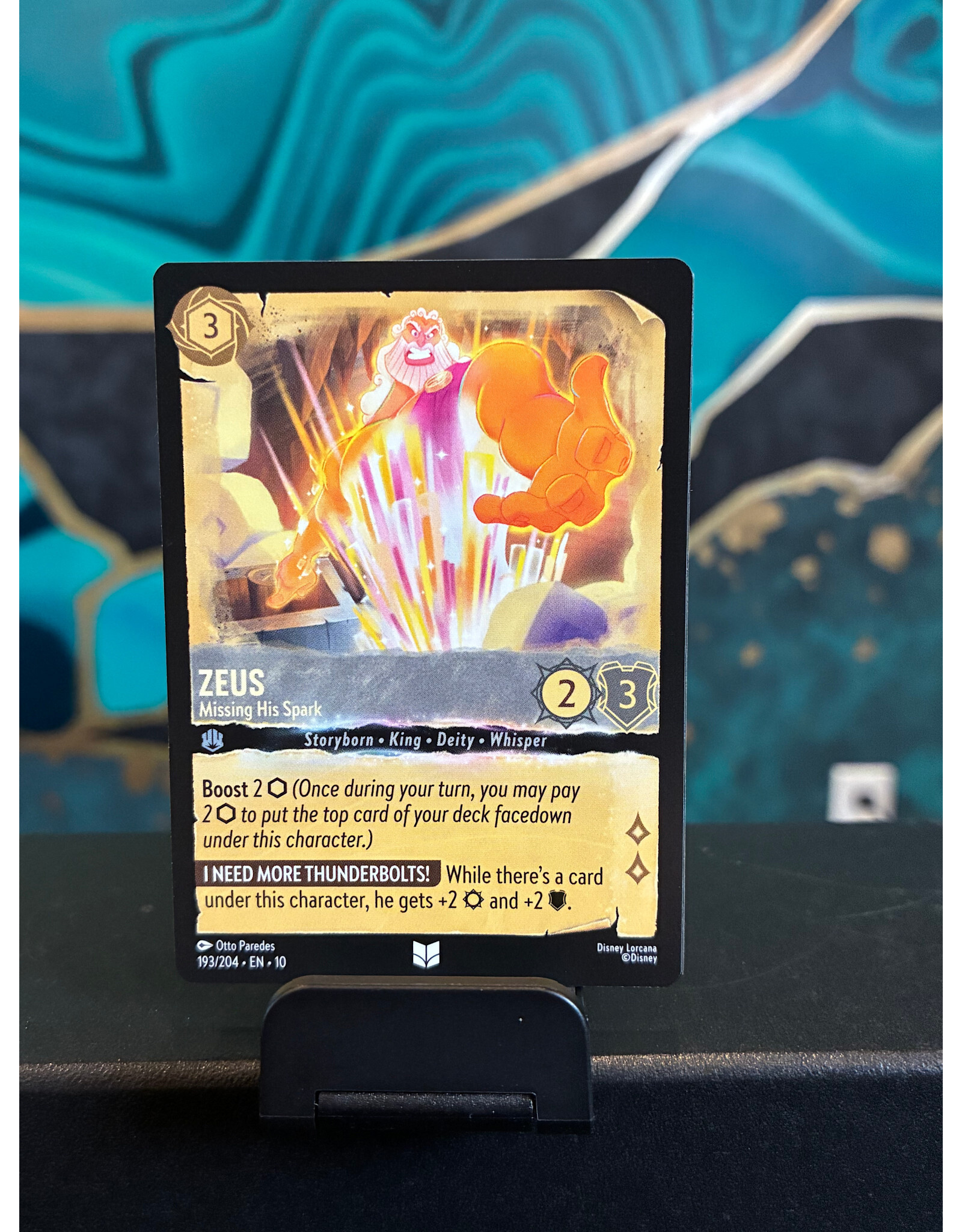 Zeus - Missing His Spark  193/204 (WIW)