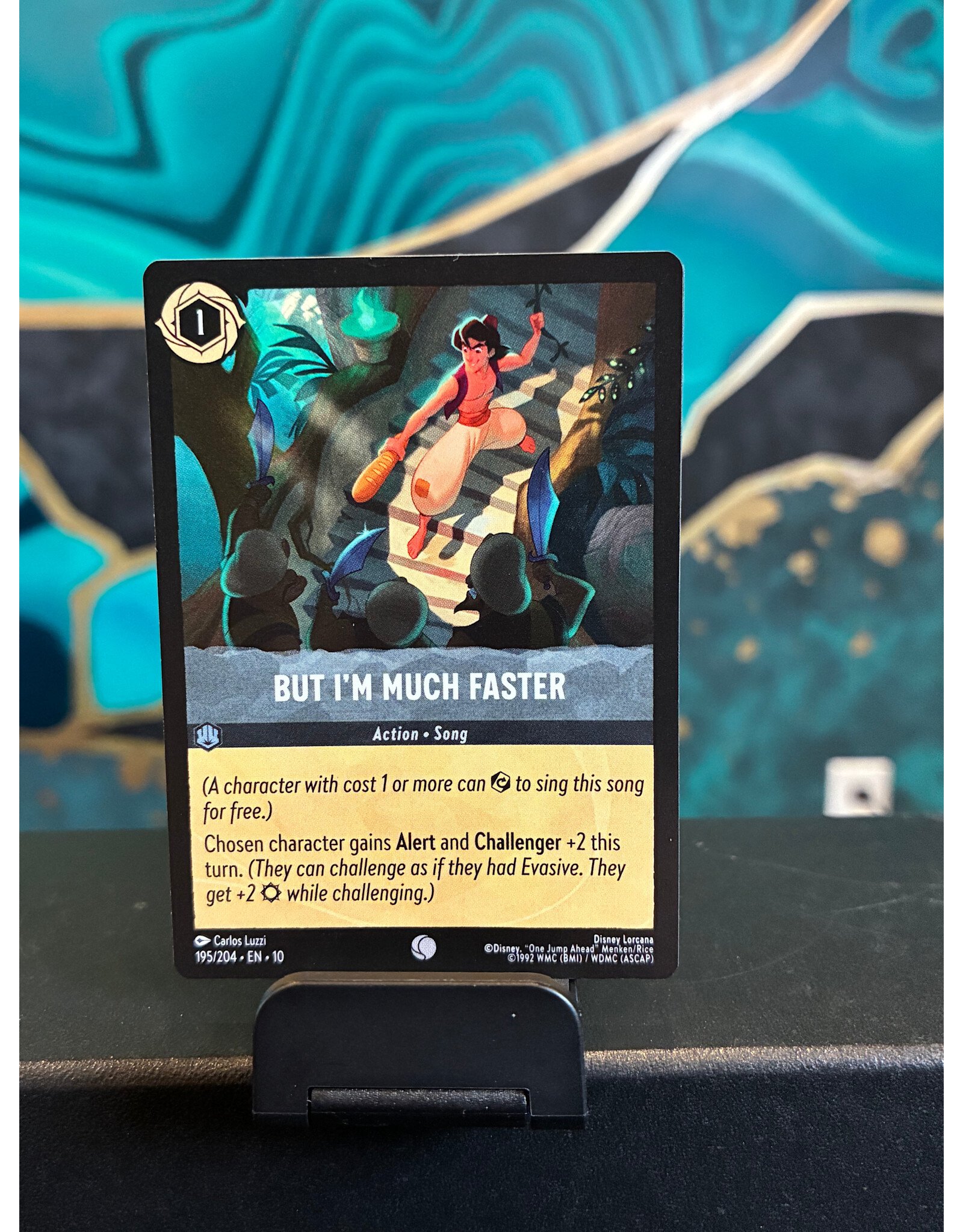 But I'm Much Faster  195/204 (WIW)