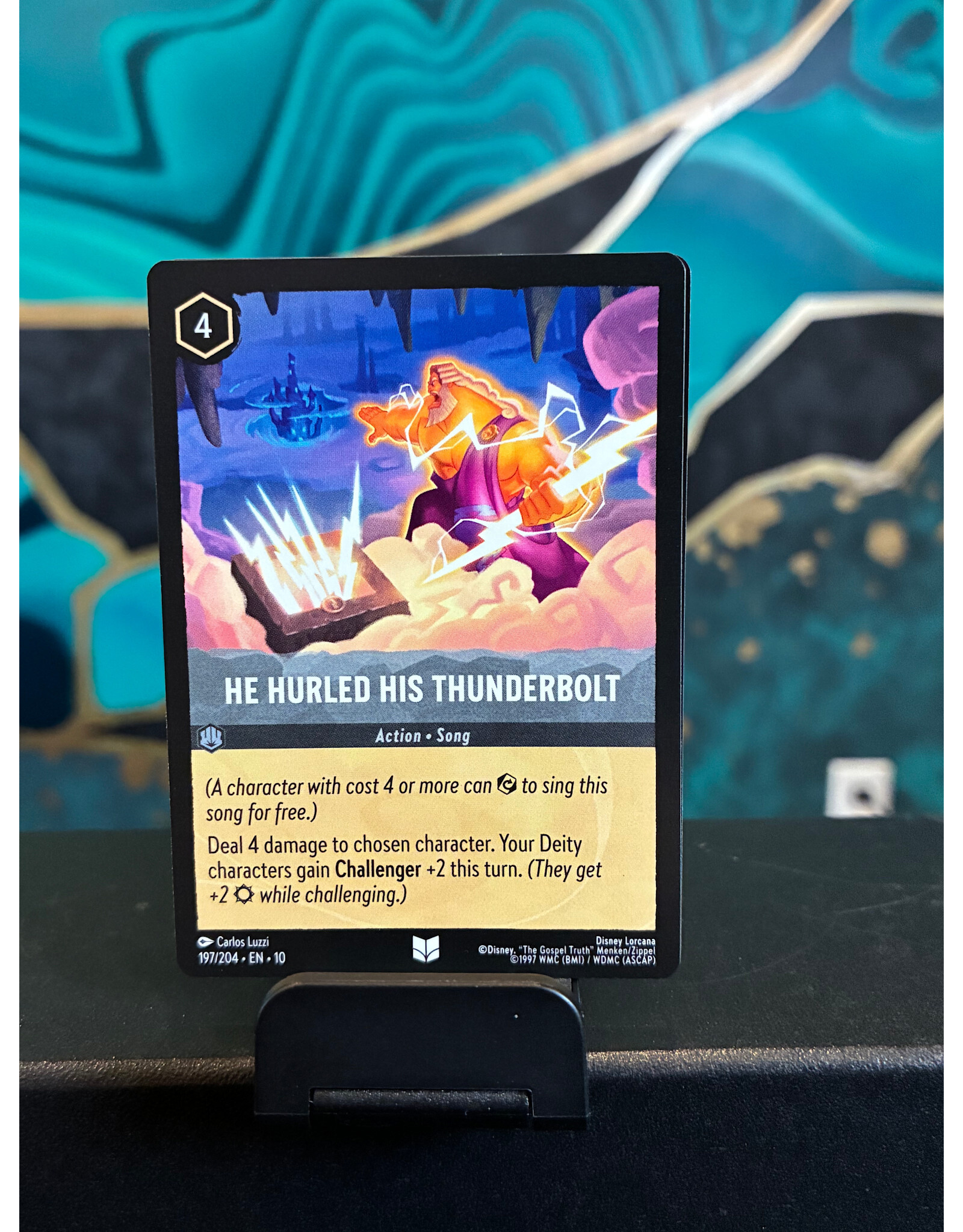 He Hurled His Thunderbolt  197/204 (WIW)