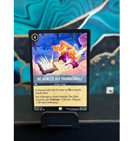 He Hurled His Thunderbolt  197/204 (WIW)