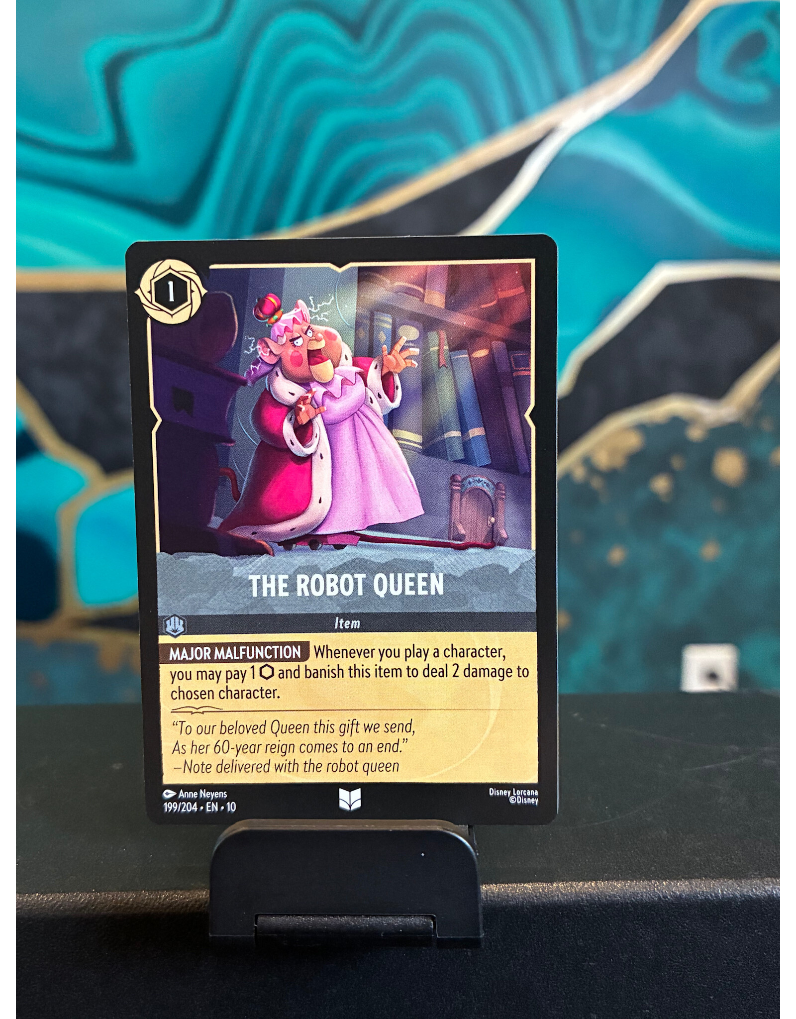 The Robot Queen  199/204 (WIW)