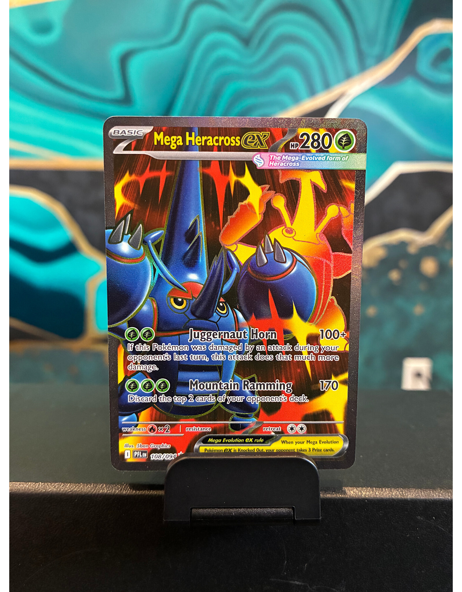 Mega Heracross Ex  108/094