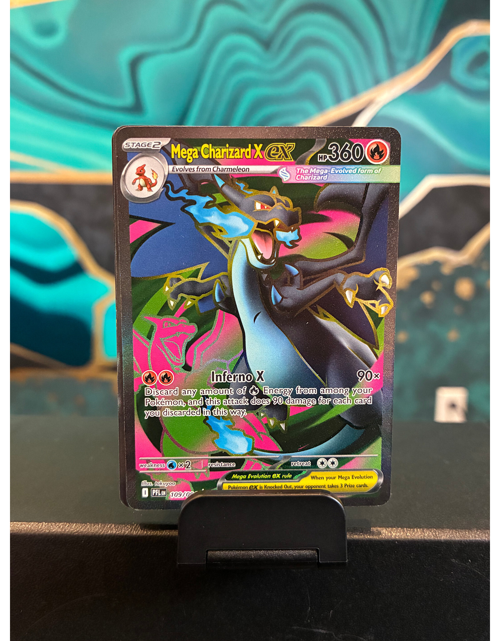 Mega Charizard X Ex  109/094