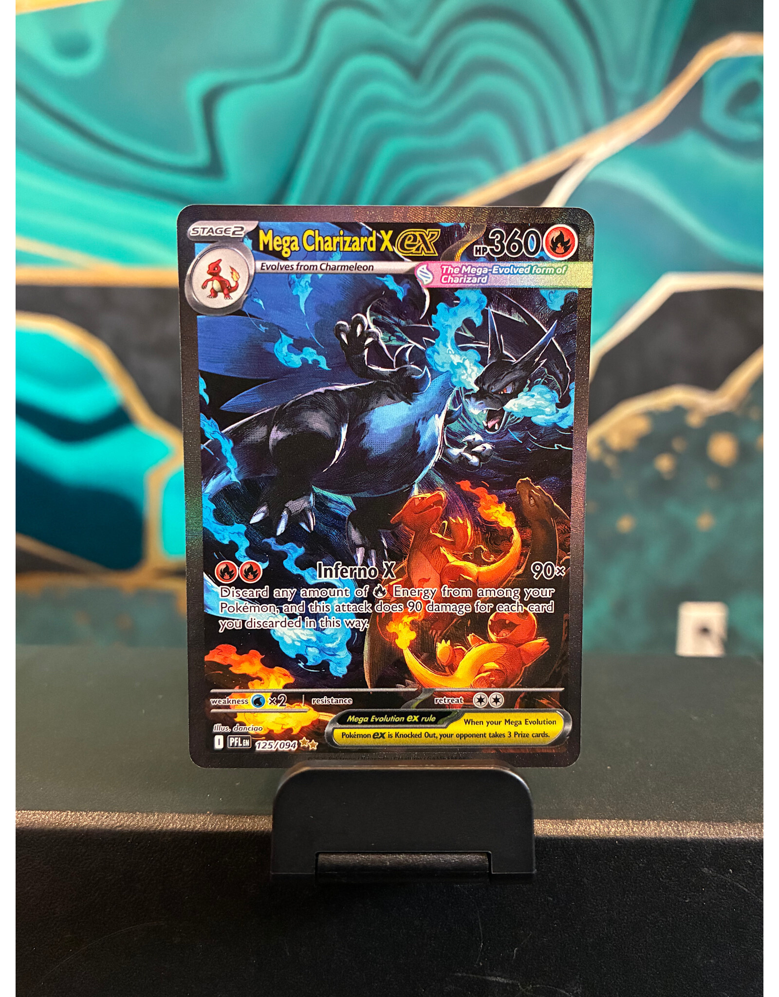 Mega Charizard X Ex  125/094