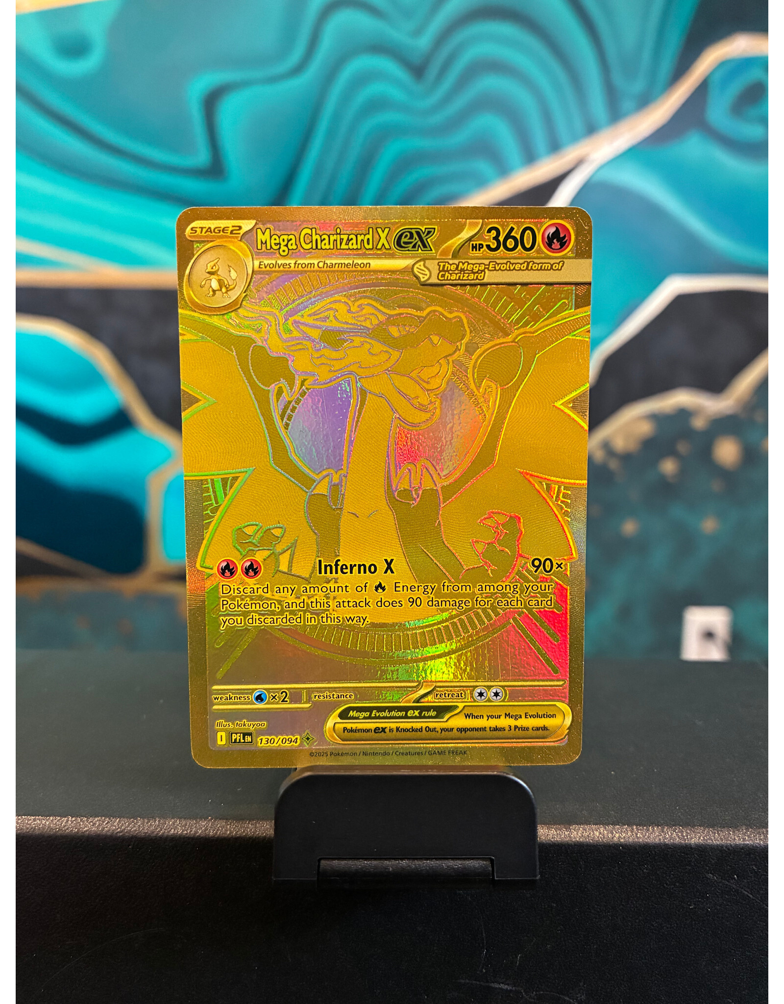 Mega Charizard X Ex  130/094