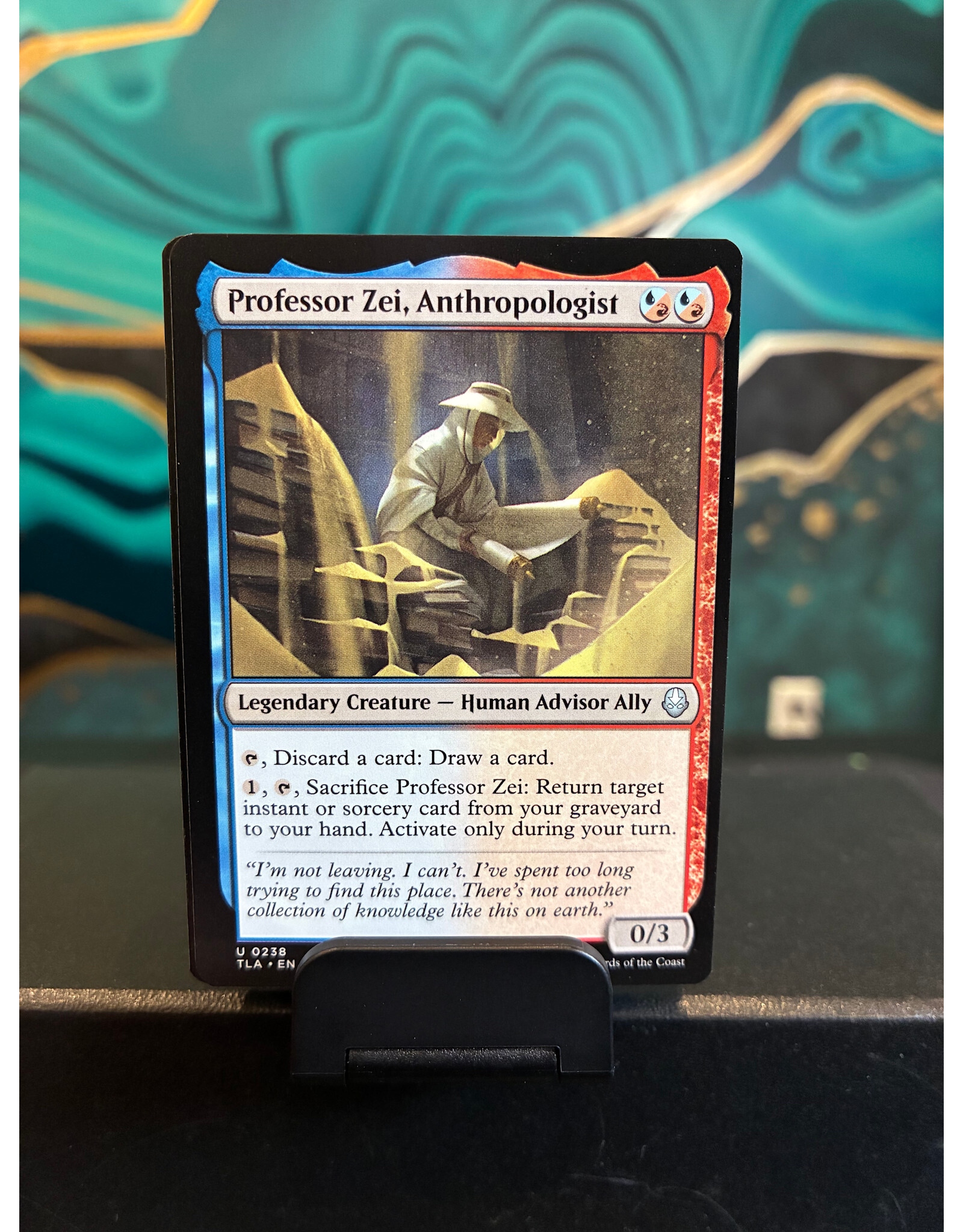 Professor Zei, Anthropologist  (TLA)