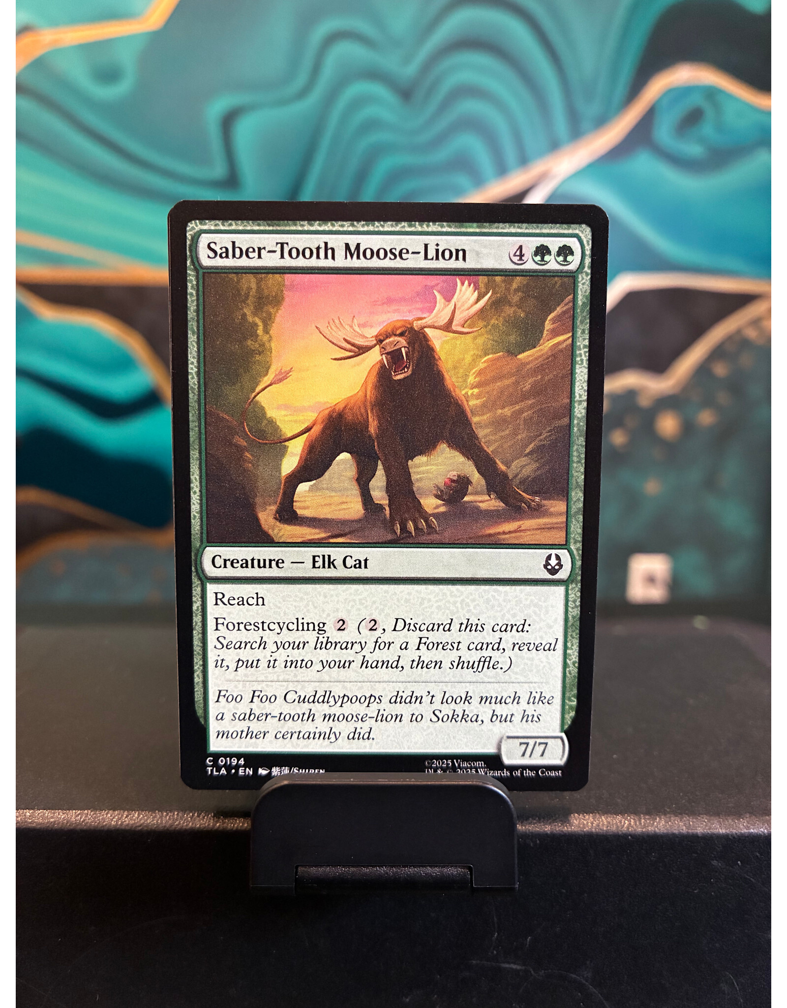 Saber-Tooth Moose-Lion  (TLA)