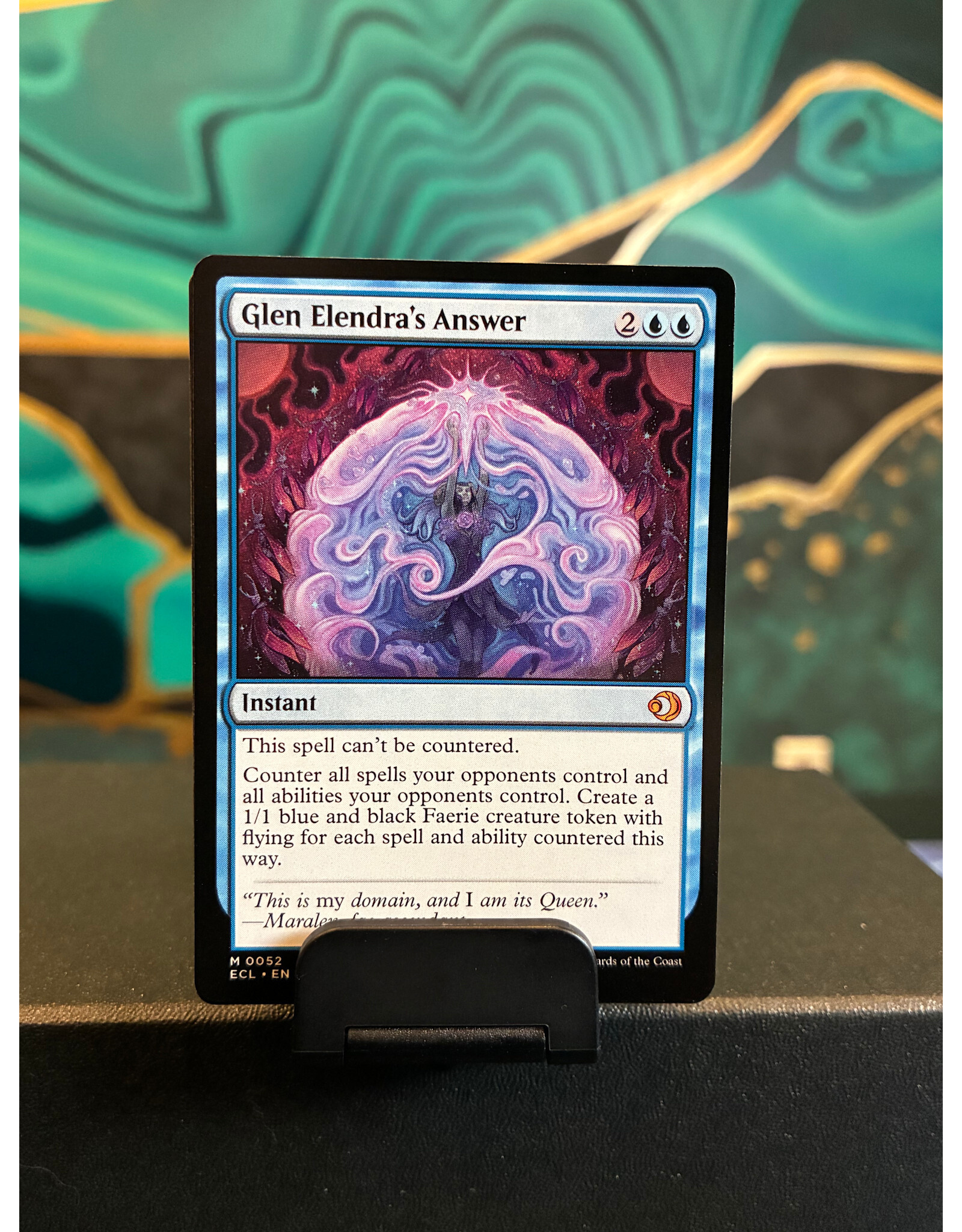 Glen Elendra's Answer  (ECL)