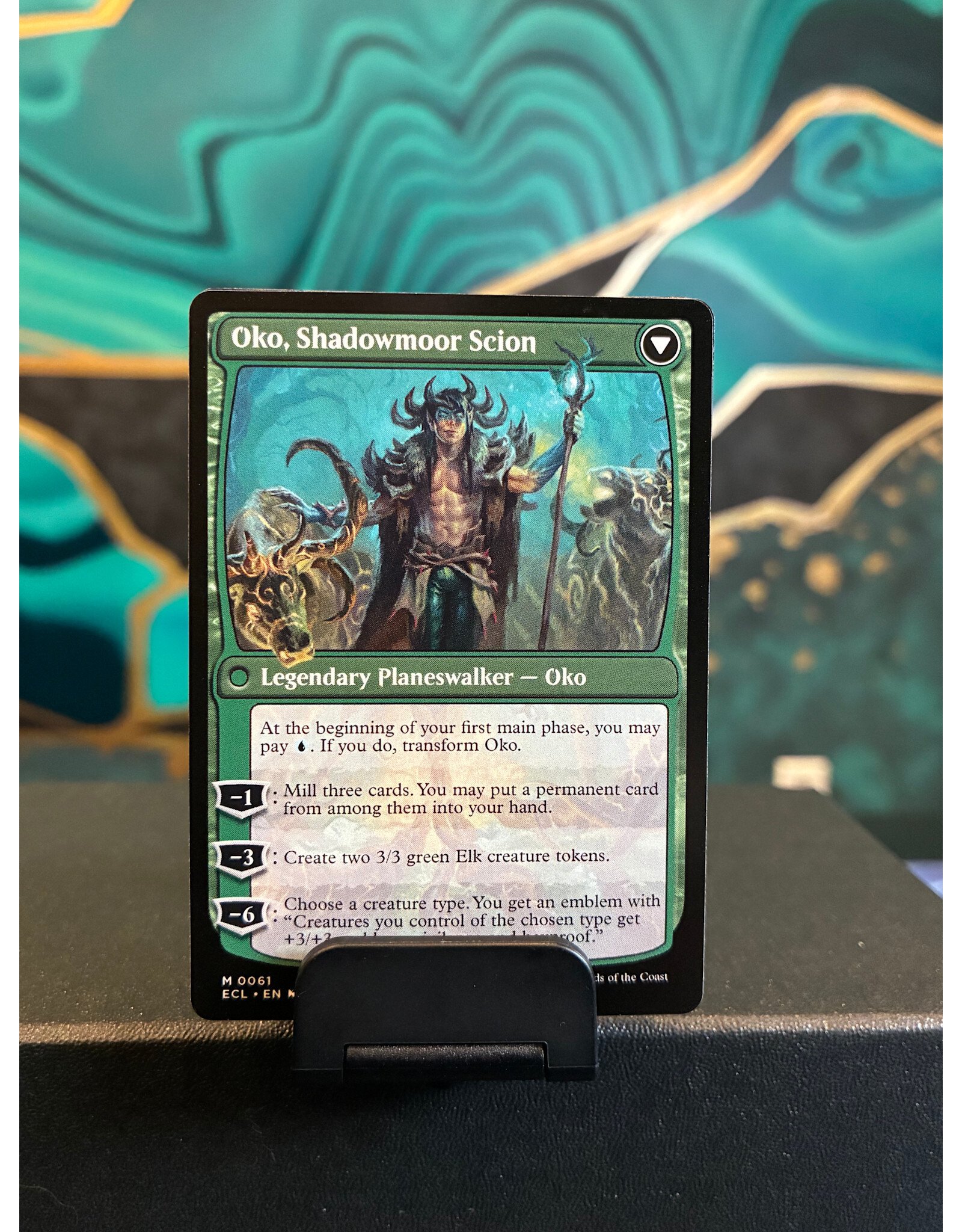 Oko, Lorwyn Liege // Oko, Shadowmoor Scion  (ECL)