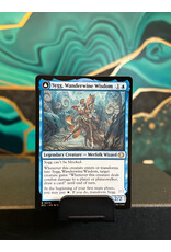 Sygg, Wanderwine Wisdom // Sygg, Wanderbrine Shield  (ECL)