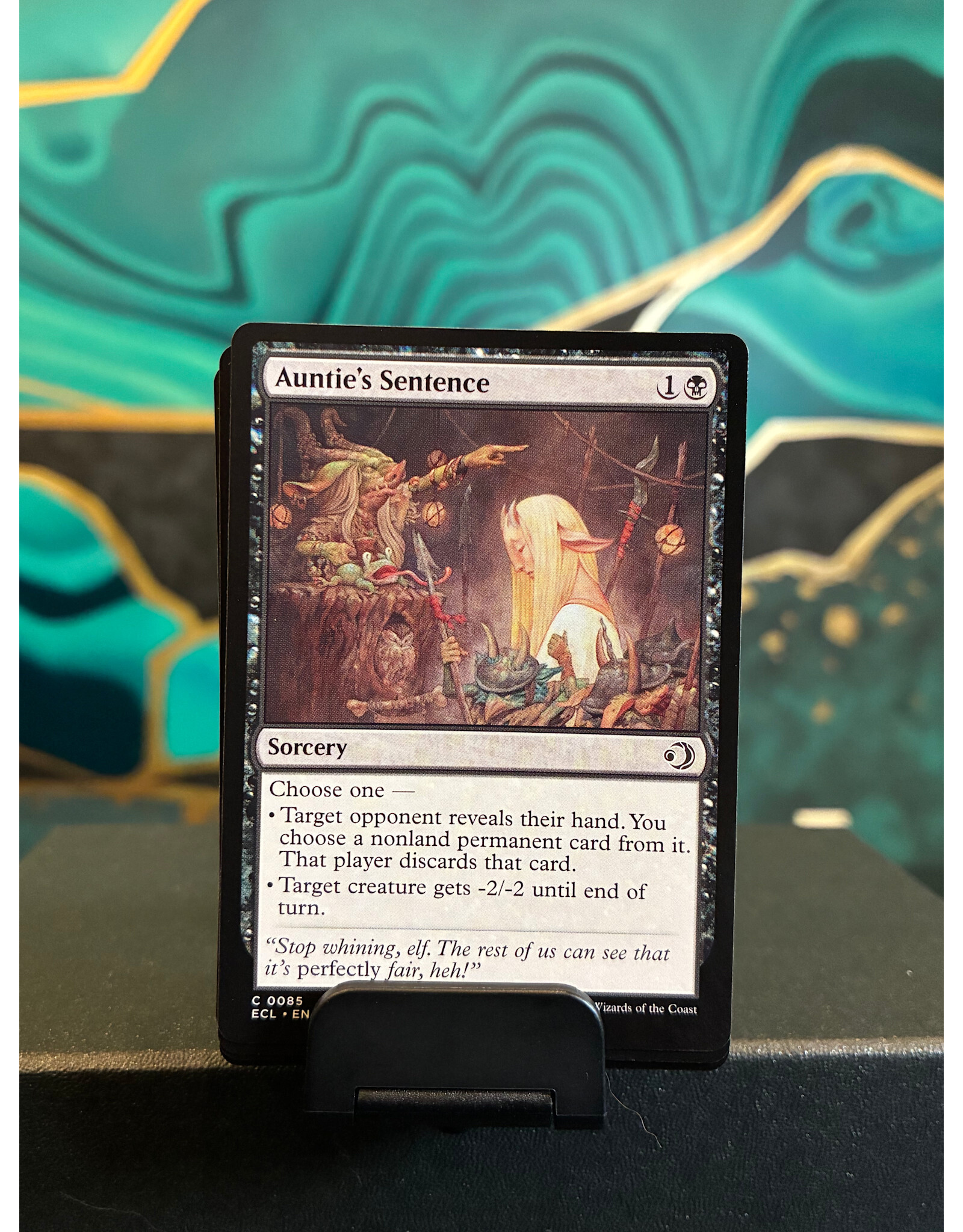 Auntie's Sentence  (ECL)