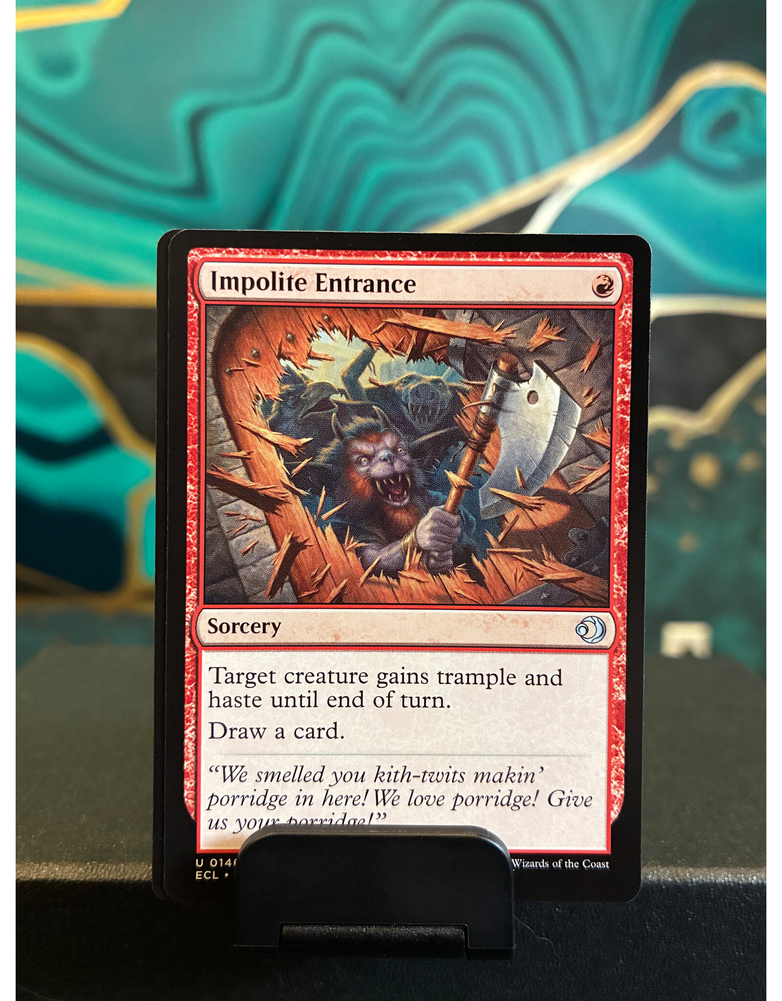 Impolite Entrance  (ECL)