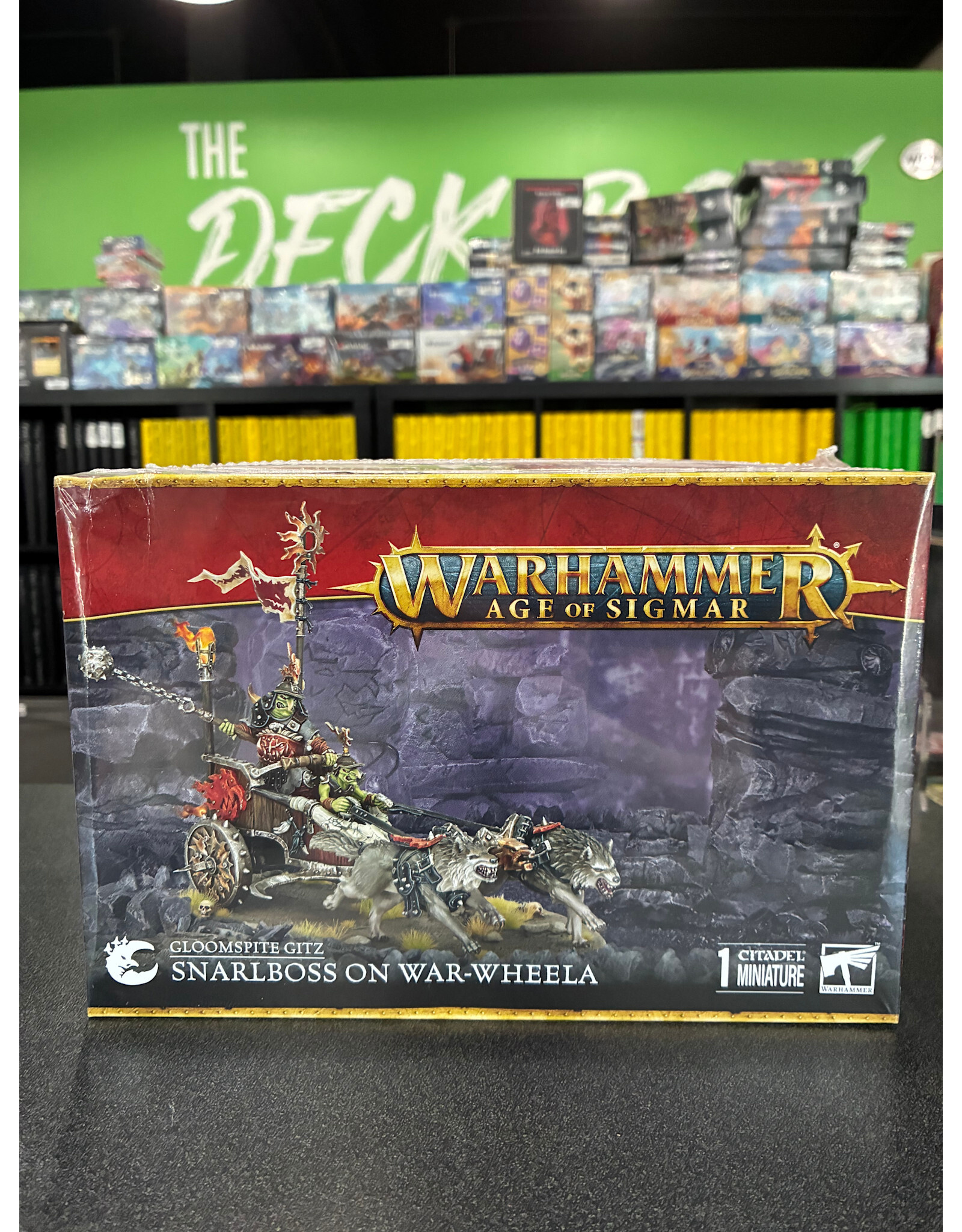 Age of Sigmar SNARLBOSS ON WAR-WHEELA