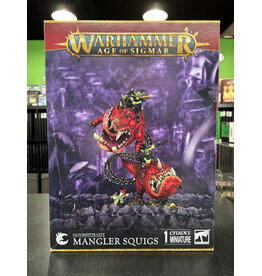 Age of Sigmar Mangler Squigs / Loonboss on Mangler Squigs