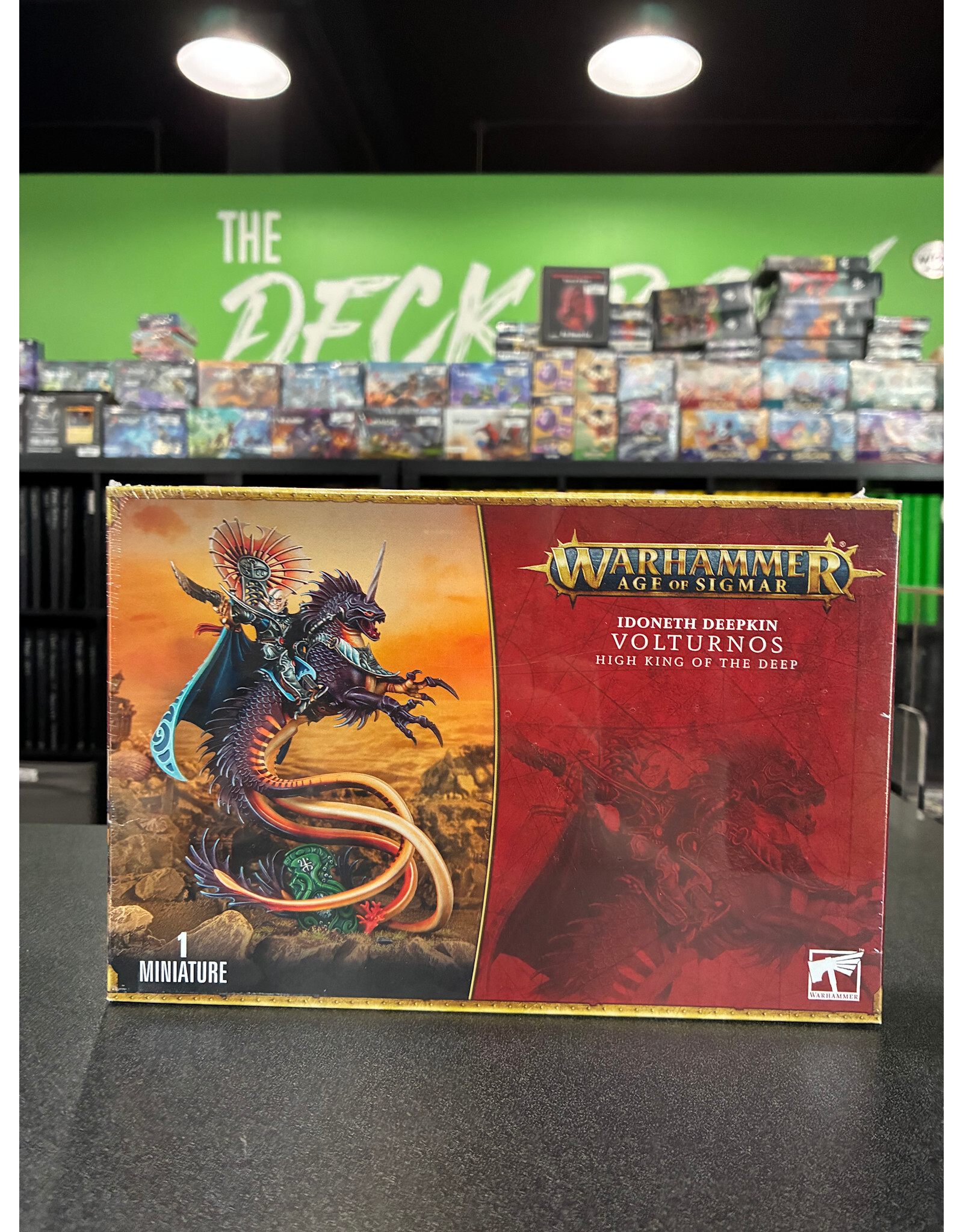 Age of Sigmar Volturnos, High King of the Deep / Akhelian King
