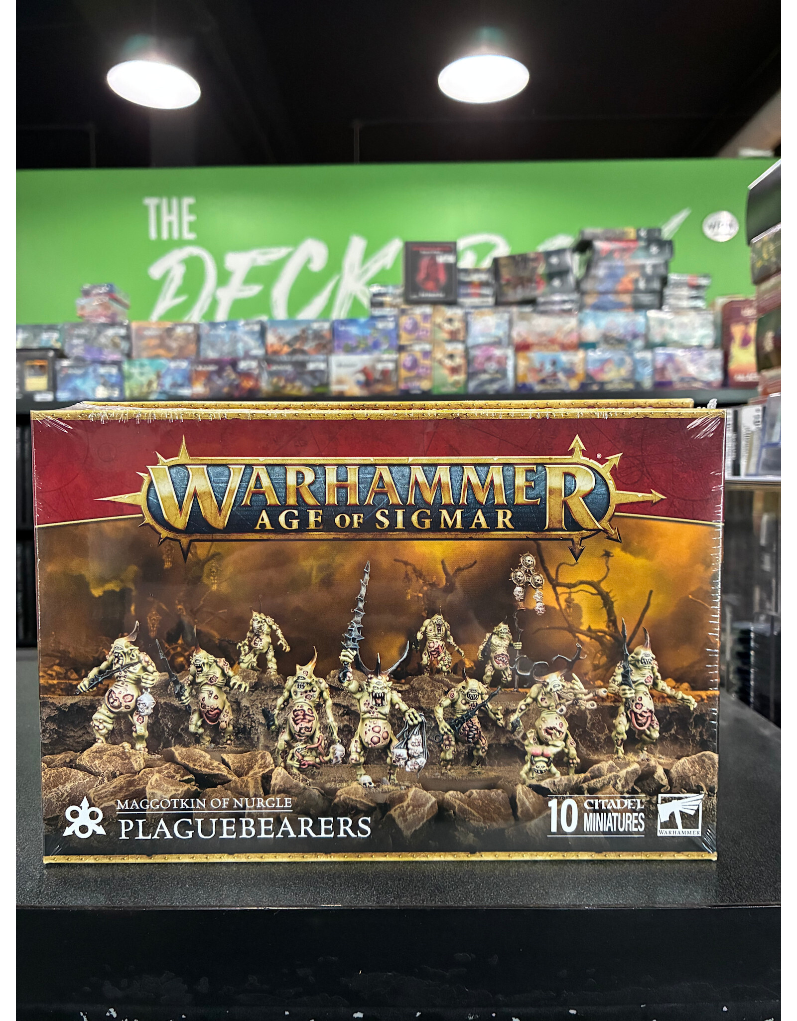 Age of Sigmar Plaguebearers