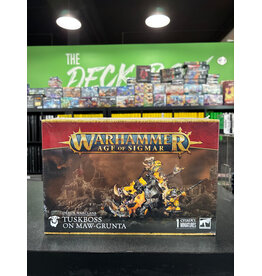 ORRUK WARCLANS: TUSKBOSS ON MAW-GR
