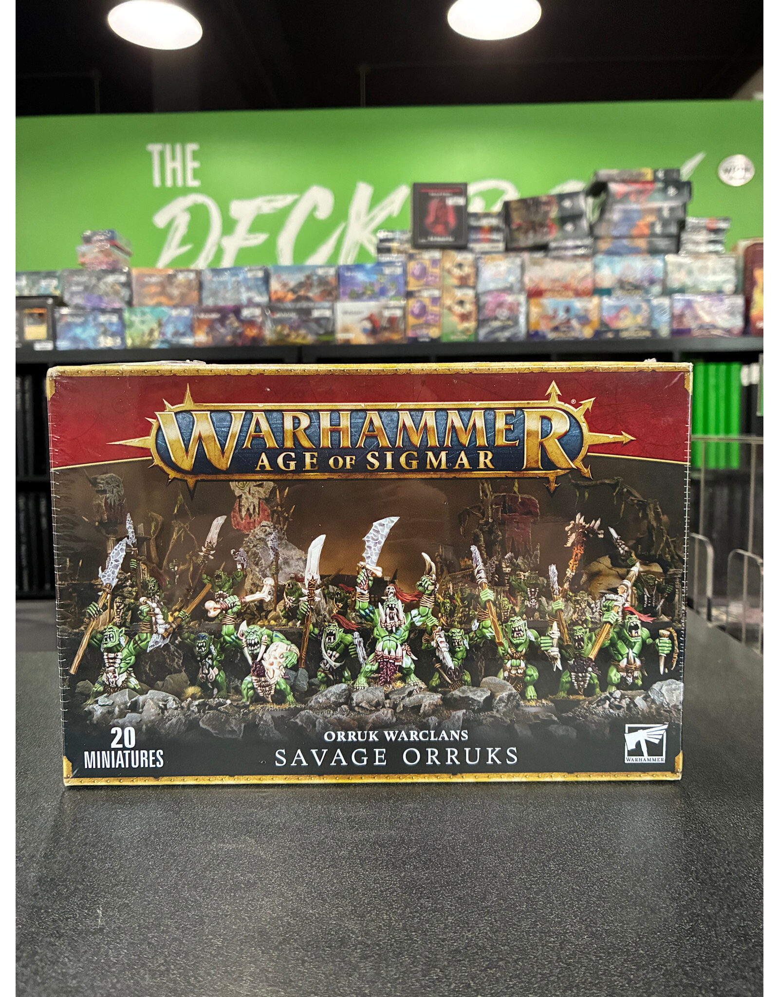 Age of Sigmar Savage Orruks / Savage Orruk Morboys / Savage Orruk Arrowboys