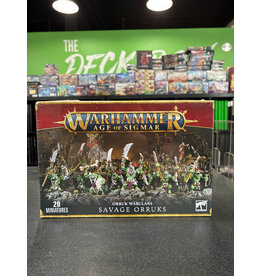 Age of Sigmar Savage Orruks / Savage Orruk Morboys / Savage Orruk Arrowboys