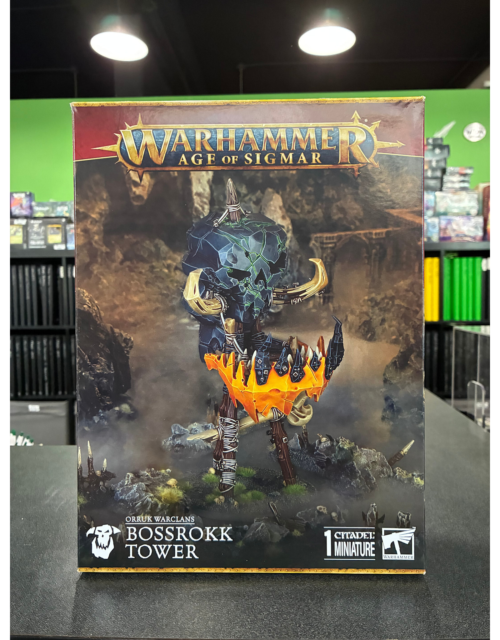 Age of Sigmar ORRUK WARCLANS: BOSSROKK TOWER