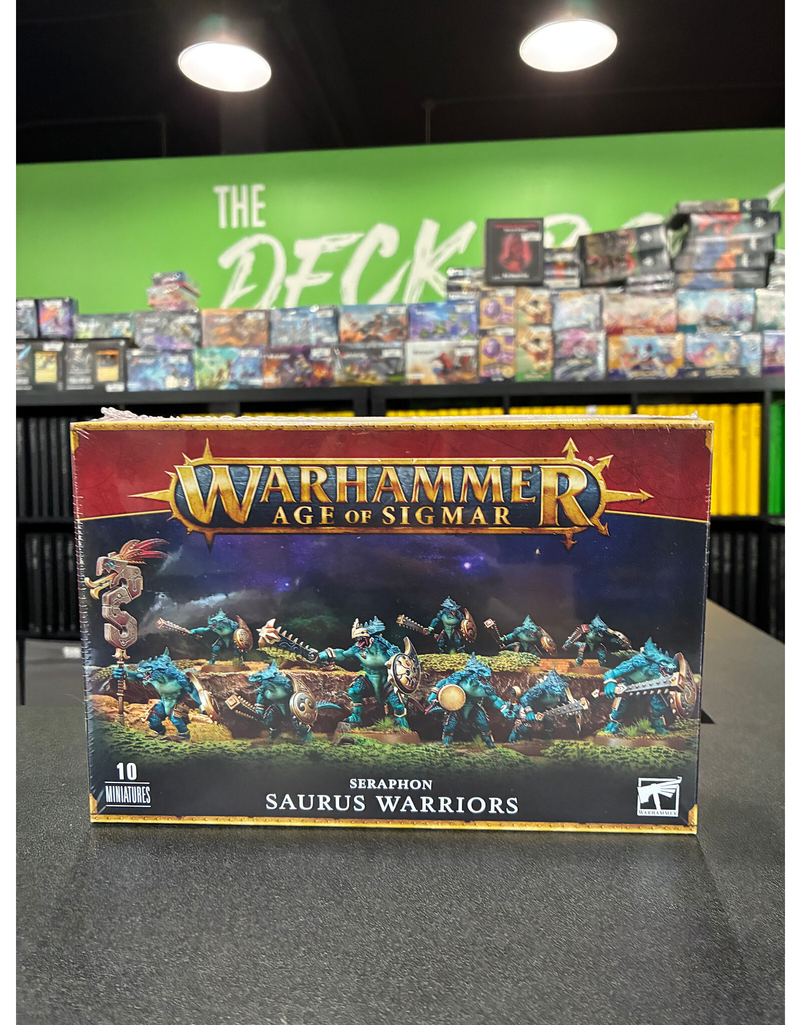 Age of Sigmar SERAPHON: SAURUS WARRIORS