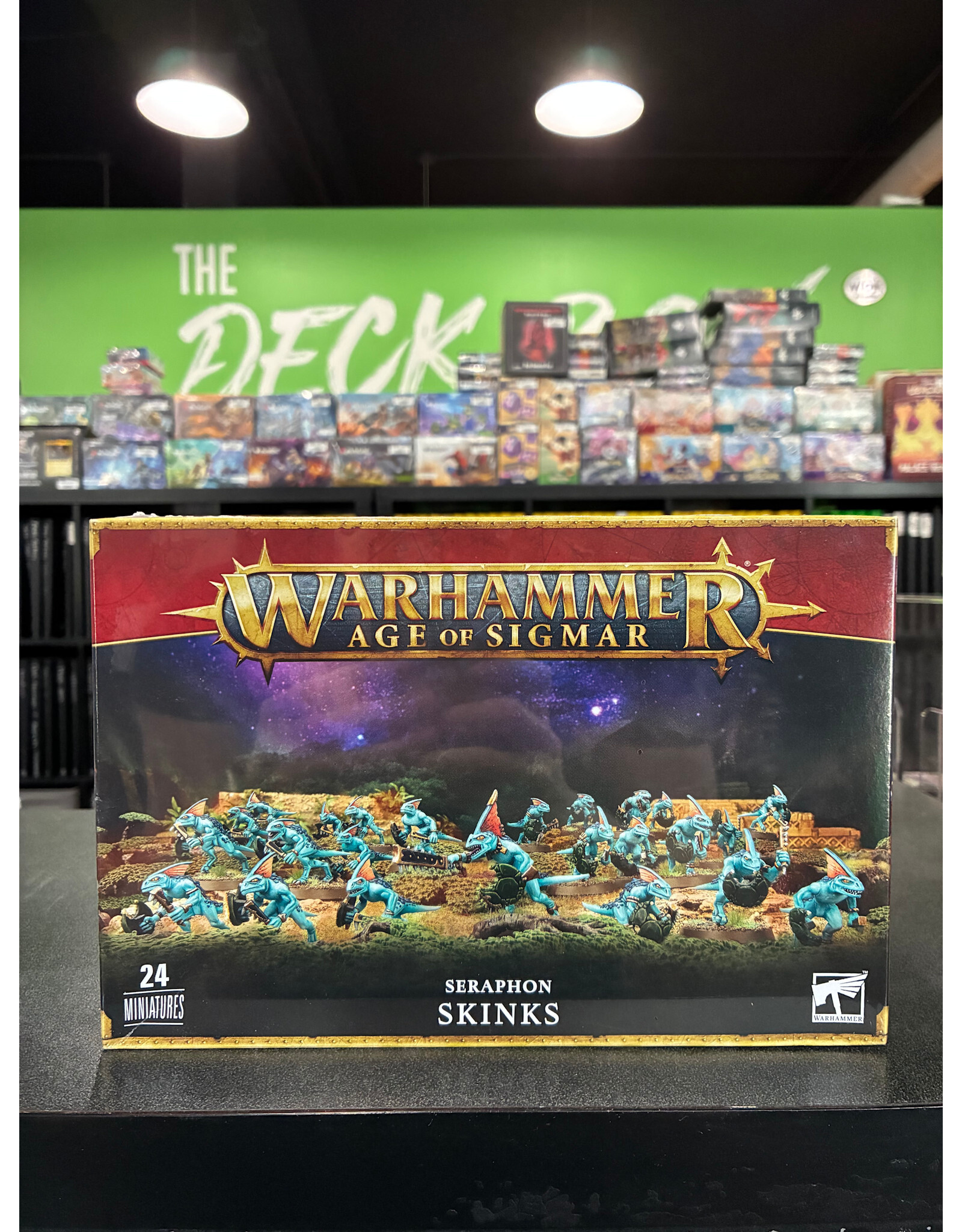 Age of Sigmar SERAPHON SKINKS