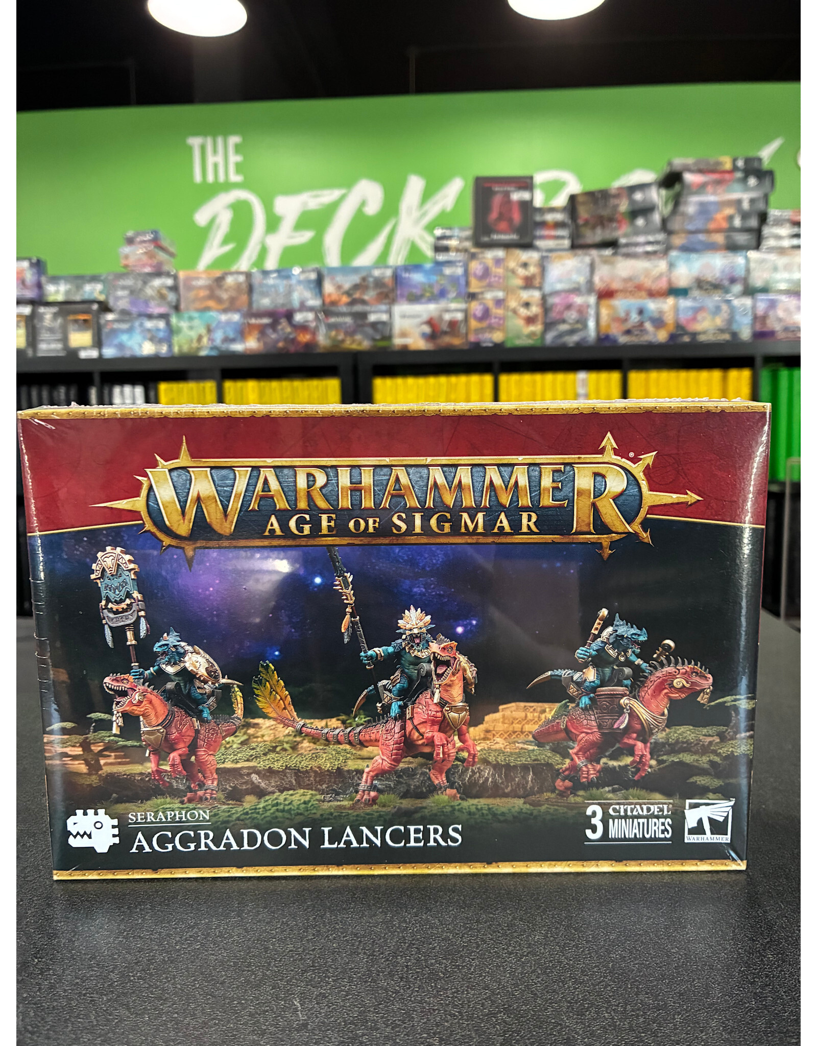 Age of Sigmar SERAPHON: AGGRADON LANCERS