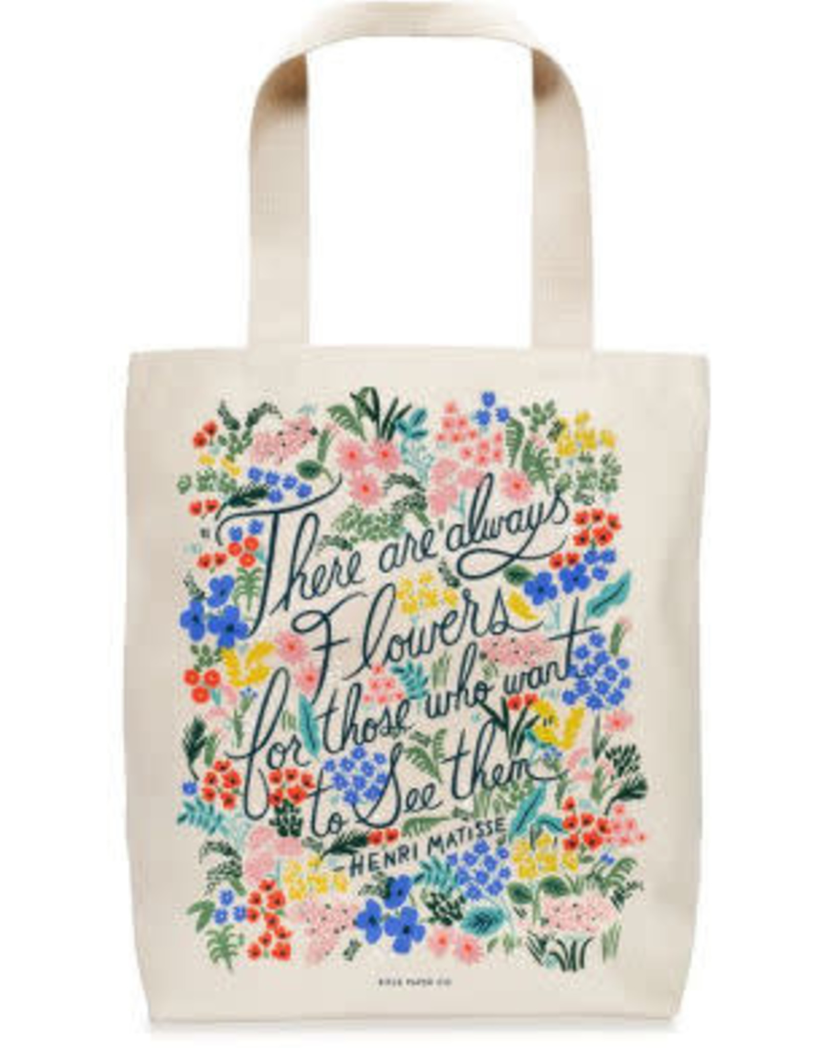 Rifle Paper Co. Rifle Paper Seeing Flowers Tote Bag