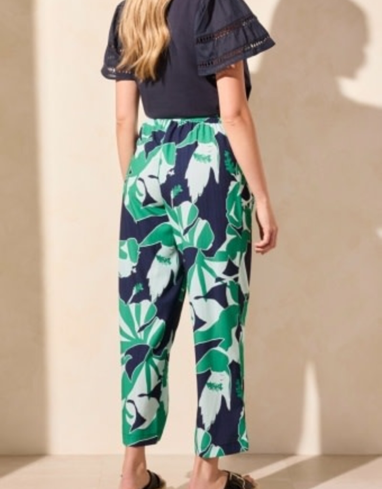 Tribal PULL ON ANKLE PANT W/ PLEATS-KELLY