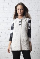 Habitat Clothes to Live In KALEIDOSCOPE QUILT LAYER VEST S25O