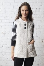 Habitat Clothes to Live In KALEIDOSCOPE QUILT LAYER VEST S25O