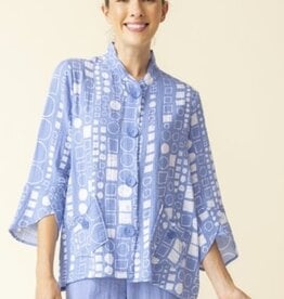 Habitat Clothes to Live In EXPRESS TRAVEL CIRCLE TULIP SLEEVE JACKET S25H