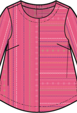 Habitat Clothes to Live In BAJA WEAVE BUTTON BACK PULLOVER S25H