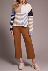 Tribal L/S BOAT NK SWEATER-SANDSTONE